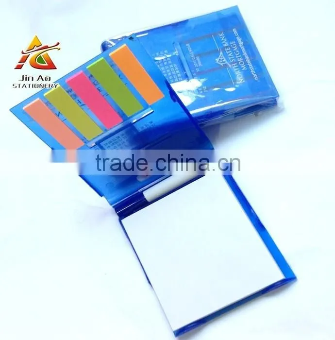 Customized memo block with holder