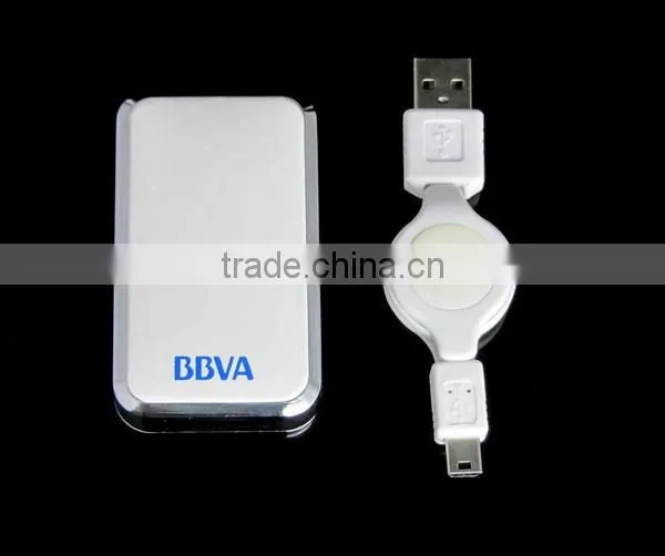 USB computer set white leather for high class premium gifts set