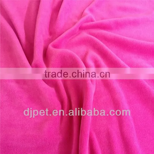 100%polyester microfiber polar fleece