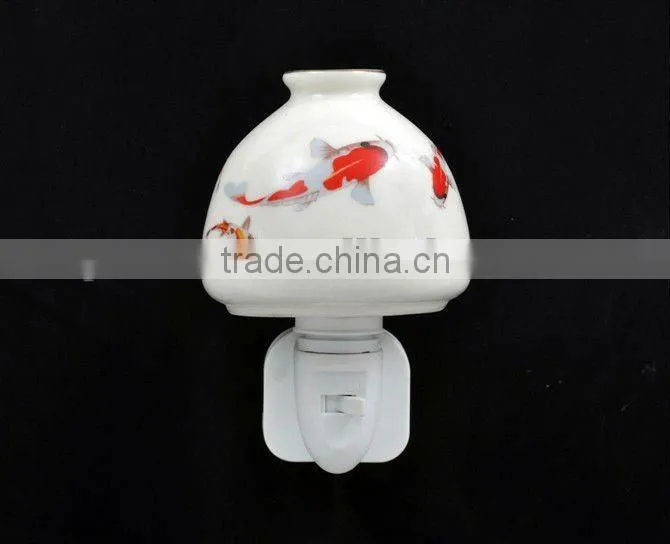 decal night lamp, with relief sculpture