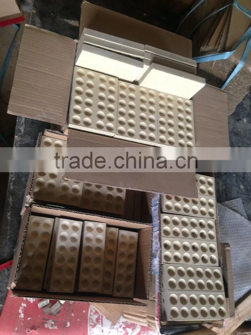 High thermal and shock resistance board magnesite cupel
