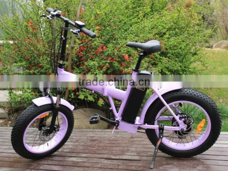 26'' yeti bike 36v 17ah electric bicycle with tube lithium battery