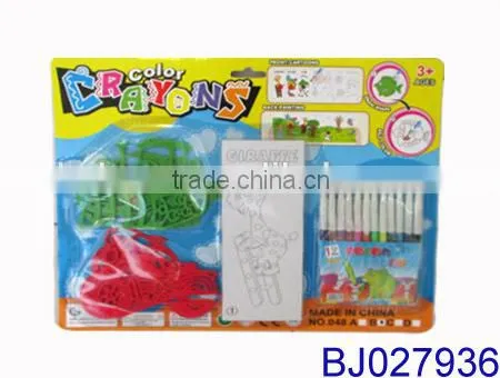 Happy baby toy color pencil diy drawing kit