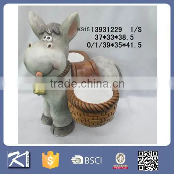 Unique modern art design owl ornaments for garden decoration