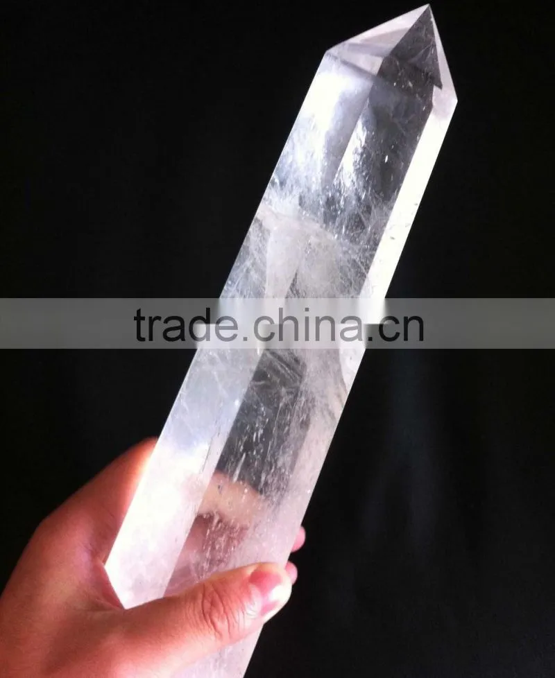 Natural Gemstone Clear Quartz Point With Factory Price