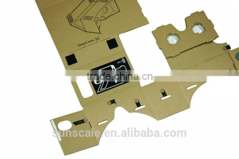 GOOGLE CARDBOARD GLASSES VR #CARDBOARD GOOGLE I/O