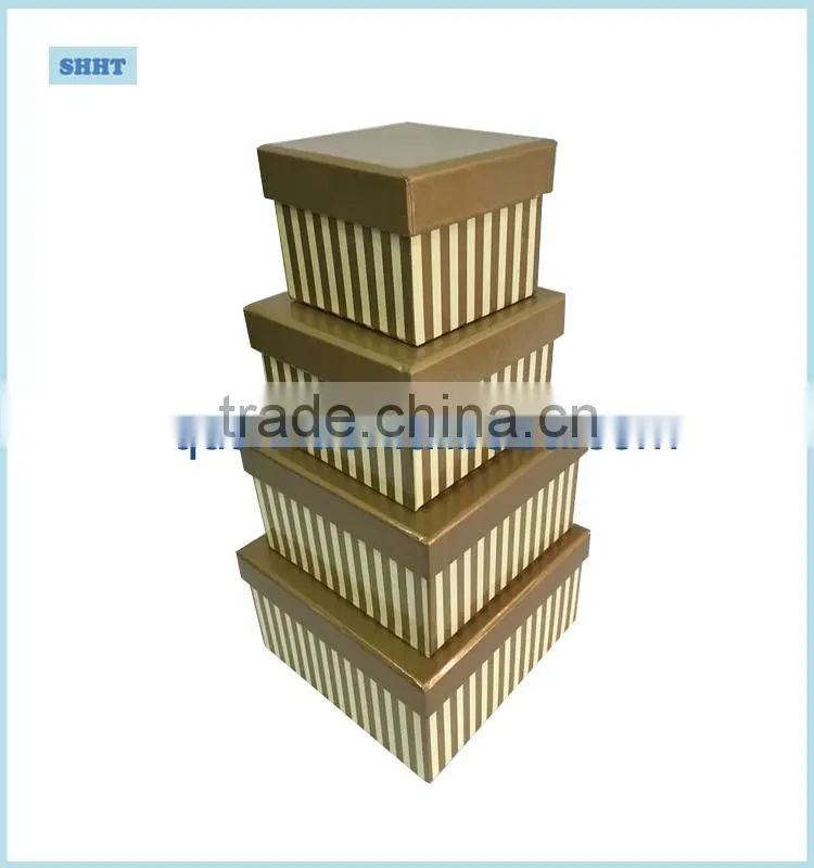 Cristmas gift packaging paper box with any color printing and any size