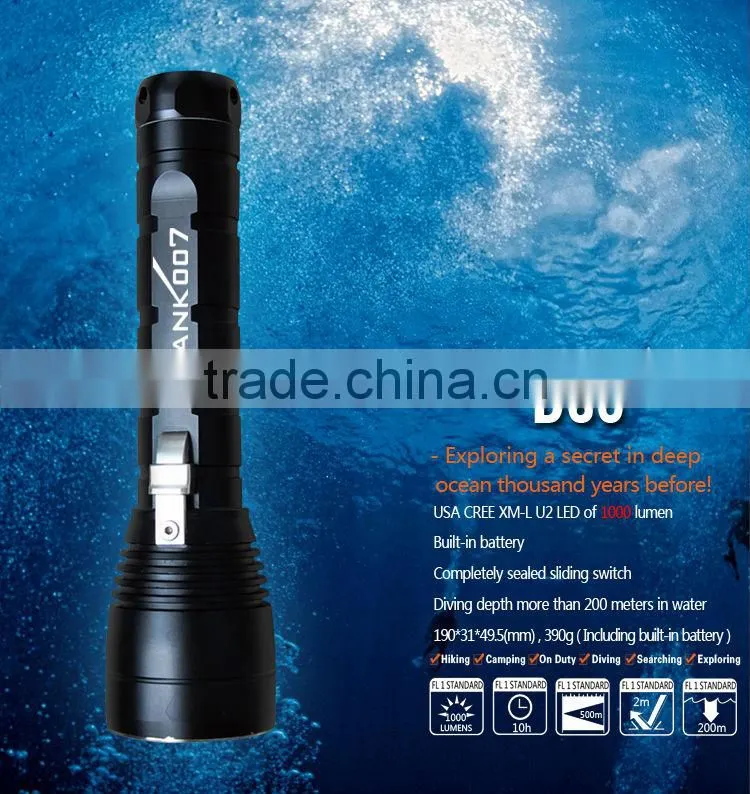diving light 200m diving depth 500m range manufacturer diving light