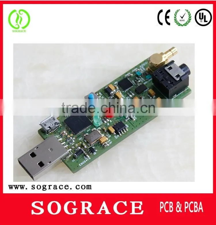 RoHS UL quick turn circuit board prototype smt pcb assembly