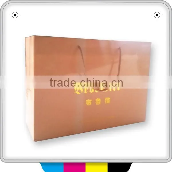 Personalized made blue paper bags