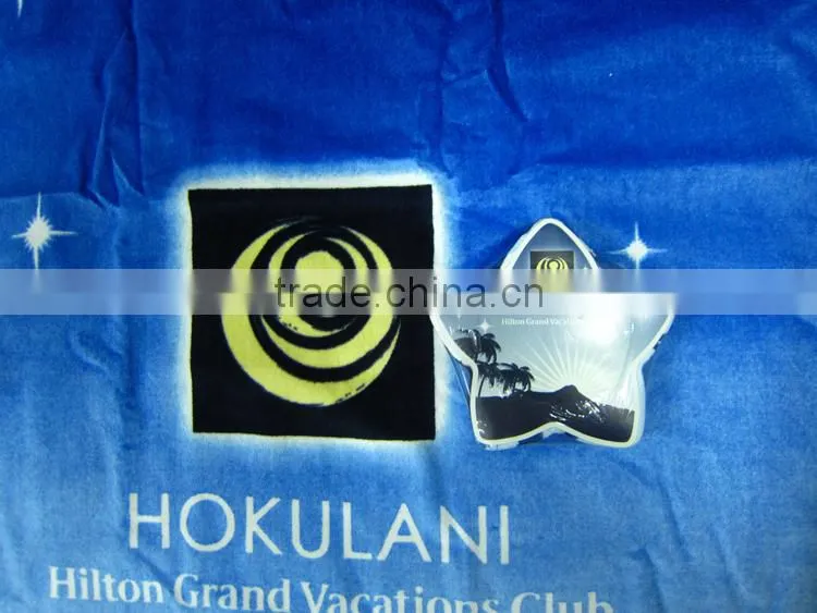 Brand promotional star mould compressed magic towel