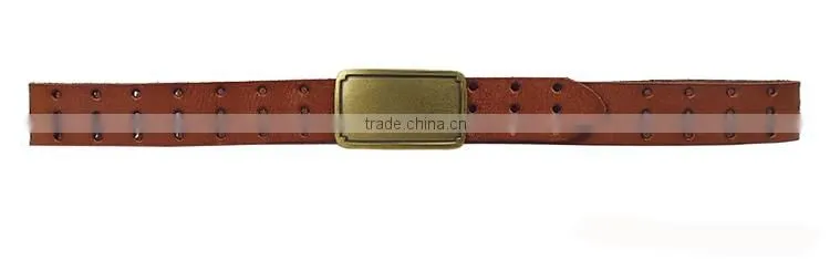 New fashion design automatic buckle leather belt