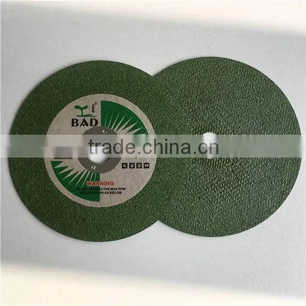 super sharp and durable 4' cutting disc for 16mm round steel