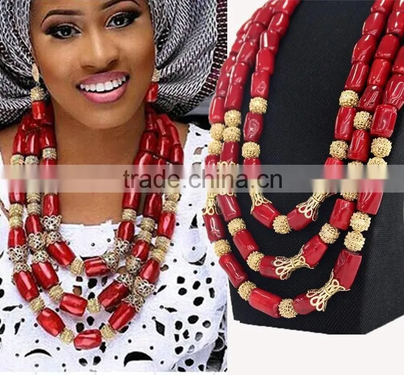 wholesale african costume long chain jewelry set bridal jewelry sets