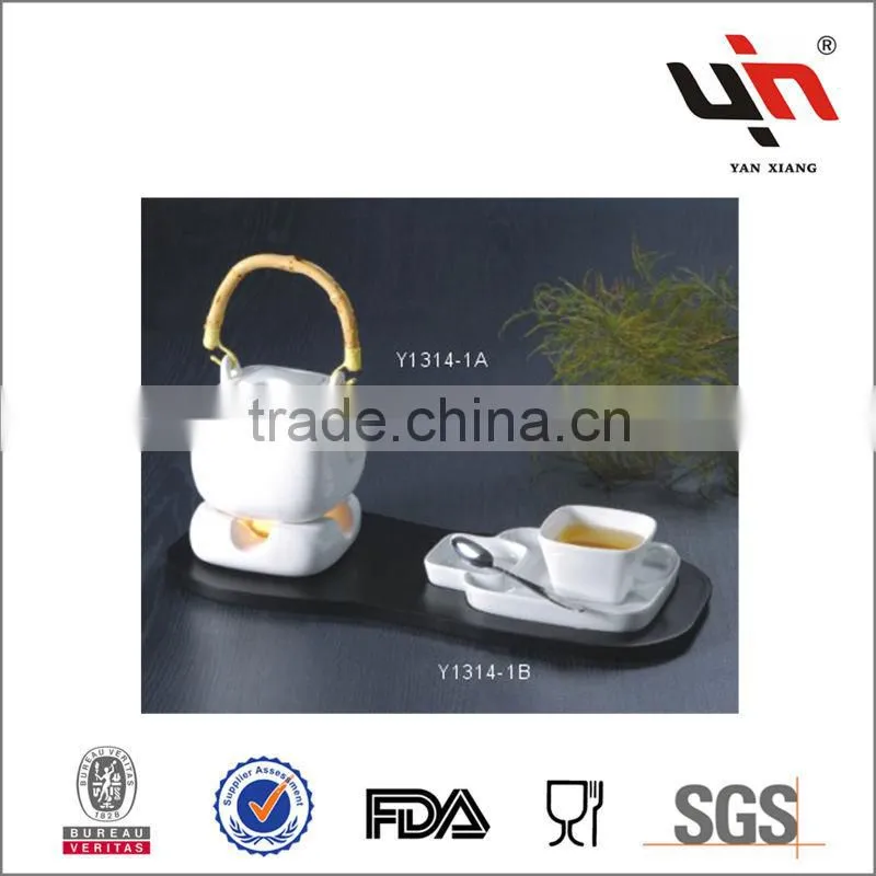 White Porcelain Tea Set