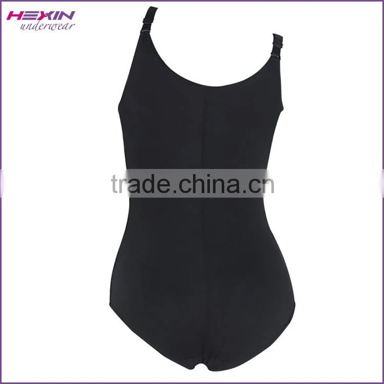 2016 New Arrival Black Latex Vest Slim Bodysuit For Women