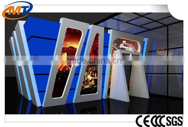 2015 new amazing 5d cinema movie simulator mobile 5d 7d 9d cinema truck