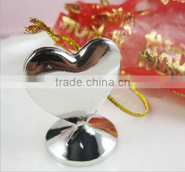 wedding favor--Heart Place Card Holder