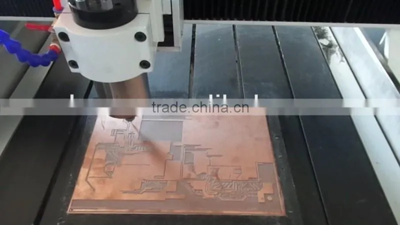 600*600mm Cheap PCB Prototype CNC Router Protel99&CopperCAM Software ZK-6060