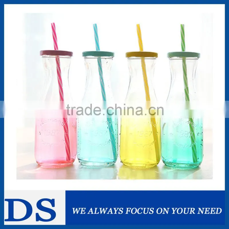 100ml/200ml/250ml/500ml/1000ml bulk glass bottles with plastic white lid