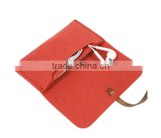 Fashionable Custom Felt Earphone Pouch