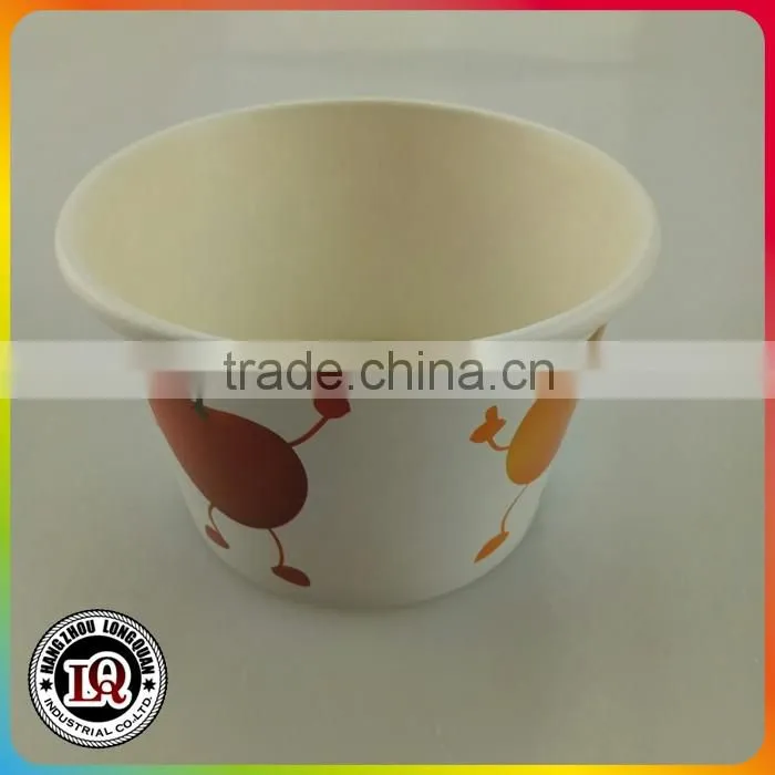 Disposable Custom Printing Ice Cream Paper Bowl