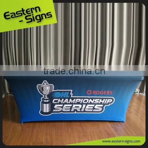 Custom Cheap Table Cloth Used For Advertising Cheap Satin Table Cloth