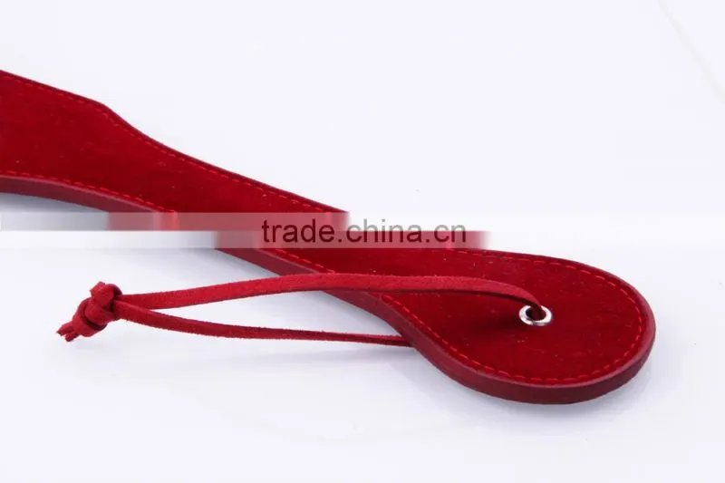 Funny Adult toys, SHORT FLOSS paddle spanking couple leather paddle, hips game toys