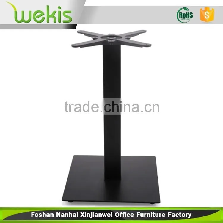 Cast Iron restaurant Black Surface Cross Table Base