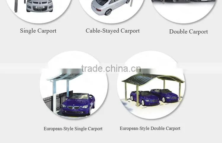 Top Quality outdoor strong and sturdy aluminum canopy carport