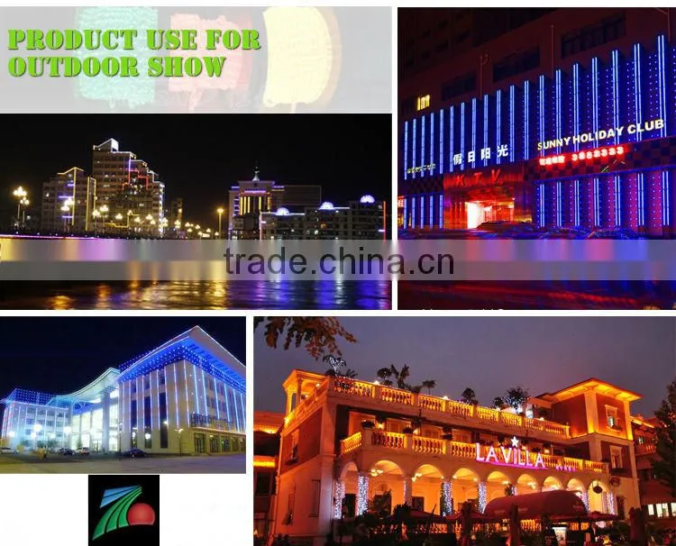 Outdoor color changing led rope light