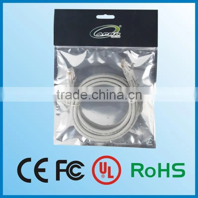 Factory Price 1 Meter UTP Cat.5e Patch Cable With RJ45 Plug