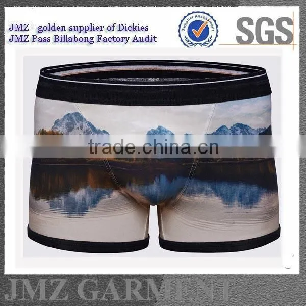 oem custom print boxer briefs for men low moq made in china/men underwear