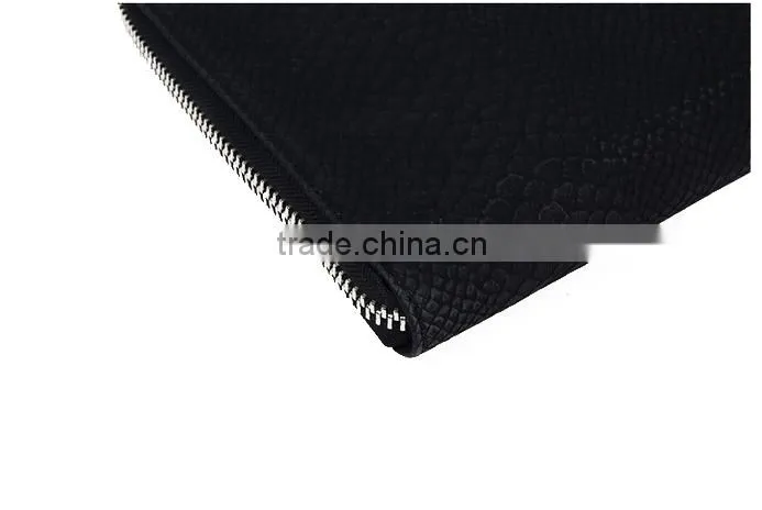 2016 New Design Alligator leather lady casual clutch bag