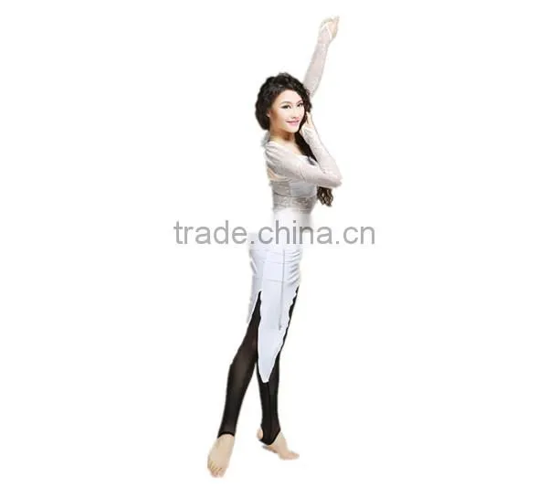 Sexy and Sweet Lace + Cotton Belly Dance Costumes with Vest Dress + Lace Waistcoat (QC2268)