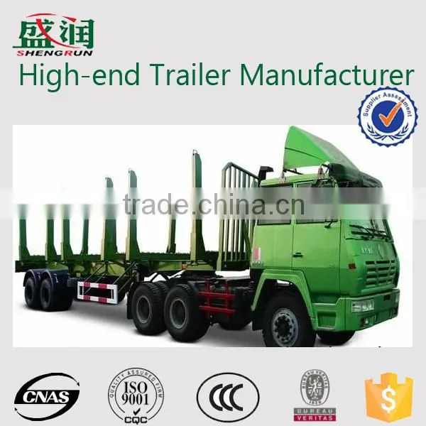 trailer for use to transport timber / wood transportation truck