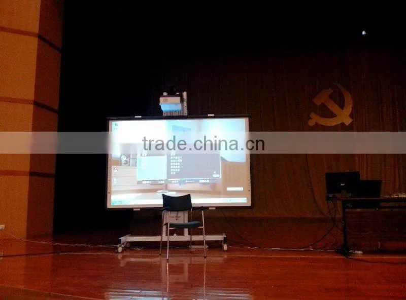 cheap 82" interactive smart whiteboard with dual touch