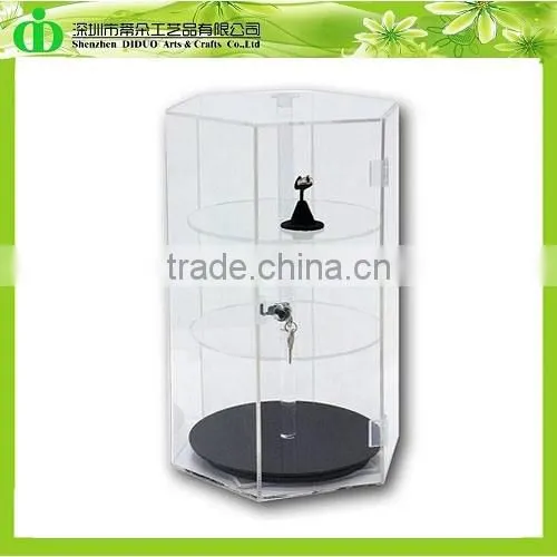 DDC-C048 Trade Assurance Rotating Mirror Jewelry Cabinet