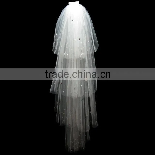Bridal Veils Wholesale Wedding Accessories Bridal Veils 100% Polyester Bridal Veils