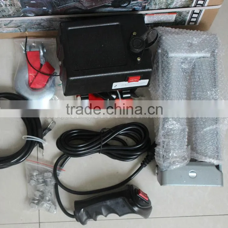 2000lbs Electric Winch Pulling equipment Electric Winch