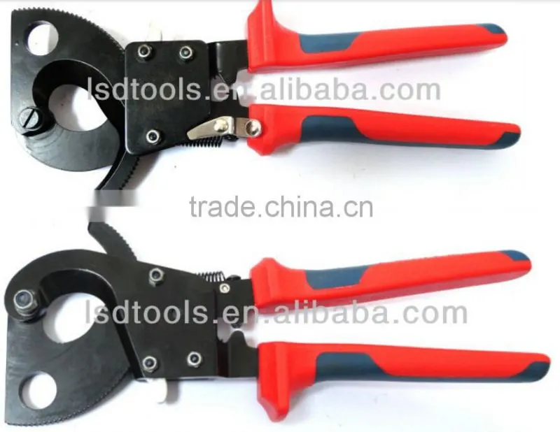 32mm diameter/240mm2 max Copper Aluminum Cable cutting tool shear tool Ratchet Cable wire Cutter