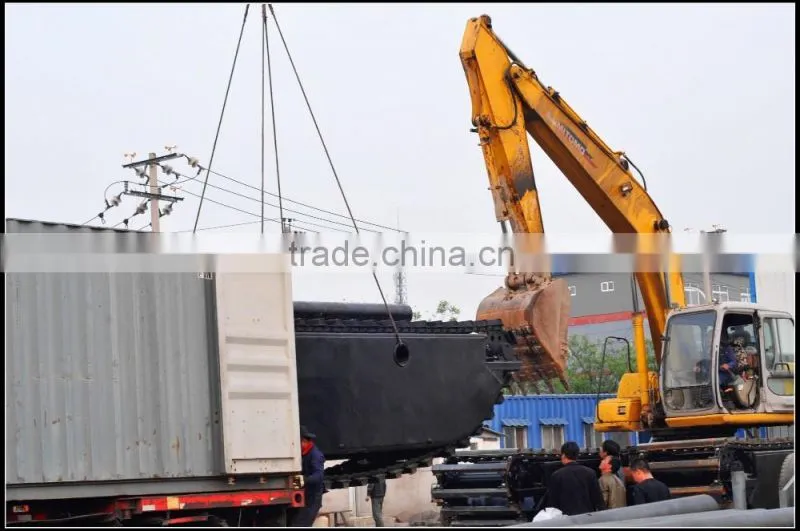 Cheap Swamp Excavator Pontoon , Model: MAX200PU-S