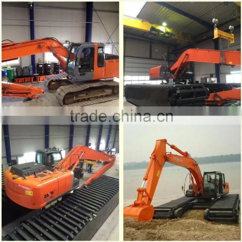 Amphibious Pontoon Undercarriage of amphibious excavator , Suitable to 20 to 23Ton Class Excavator , Model: MAX200PU