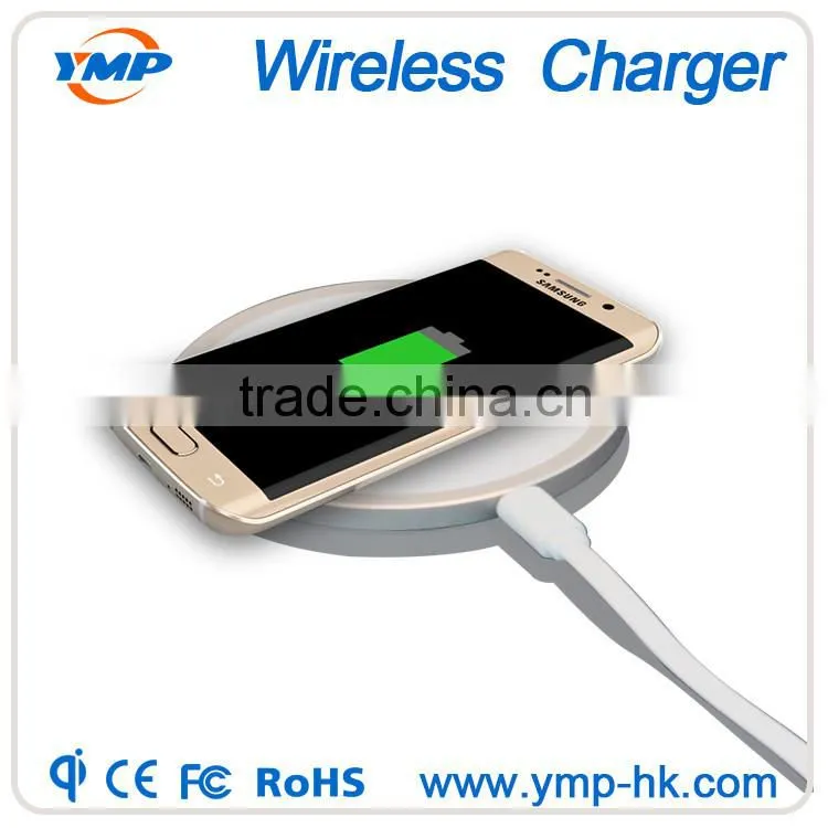 Wireless charging for cell phones with QI wireless charging standard