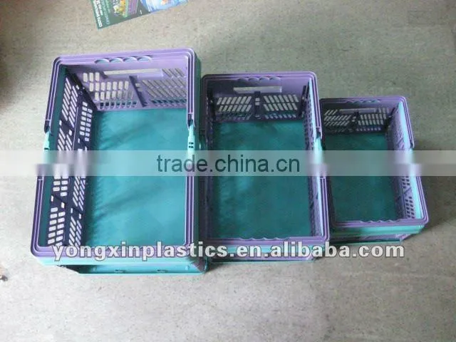 plastic folding basket