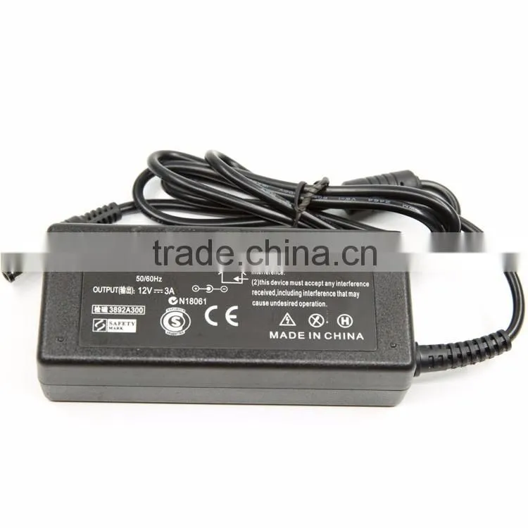CE FCC ROHS laptop power adapter AC 100-240v dc12V 3A 4A 5A 6A 7A 8A 9A 10A 12A 12.5A 18A 20W-200W ac power