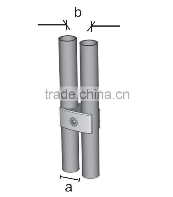 Wholesale Flat Parallel Joint for 25mm Tube