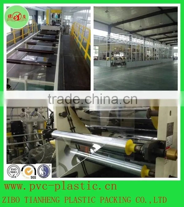 Hot sale pvc sheet with corona treatment to printing