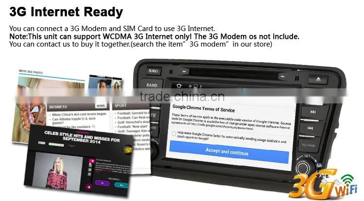 Pure android Car DVD for Skoda Octavia 2013 2014 A5 with Pure android 4.4 dual Core CPU:1.6G RAM:1G WIFI 3G audio video player