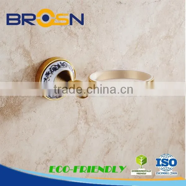 Ningbo High Quality Bathroom Accessory /Golden color /Toilet brush #81001